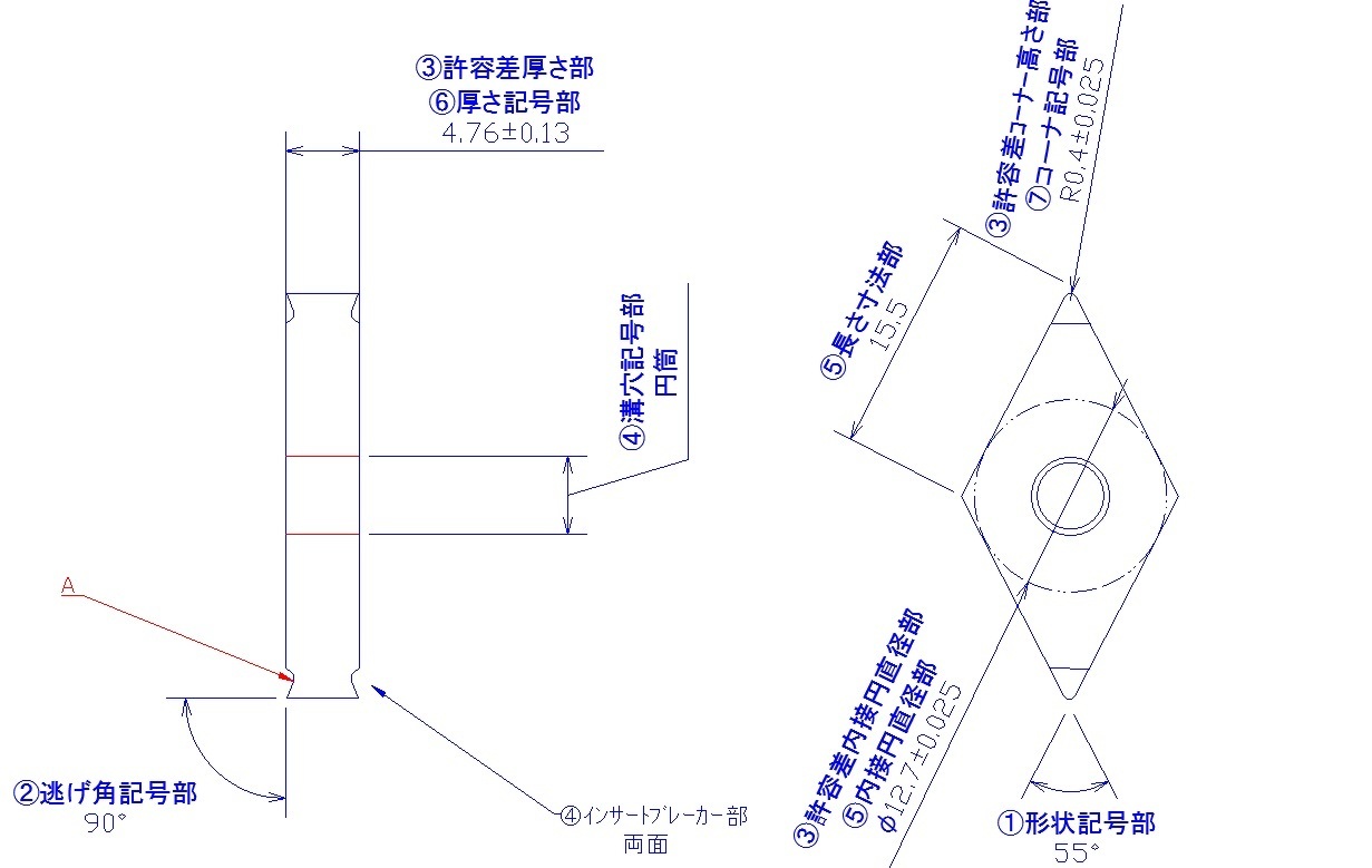 規格説明図面